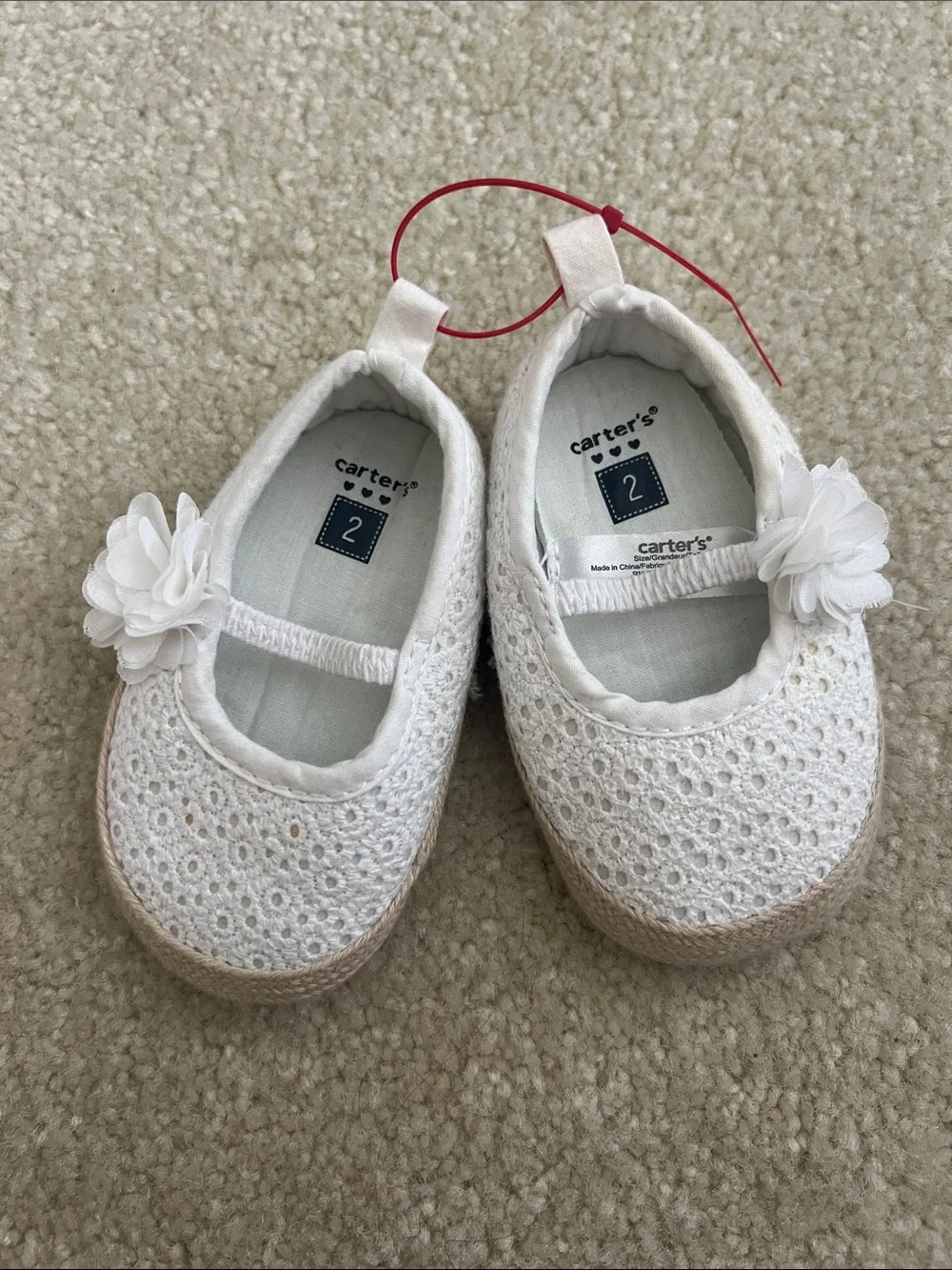 Carters Baby Shoes Brand New Size 2